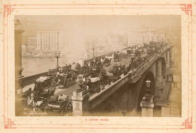 Pont de Londres, fin du 19ème siècle - English Photographer